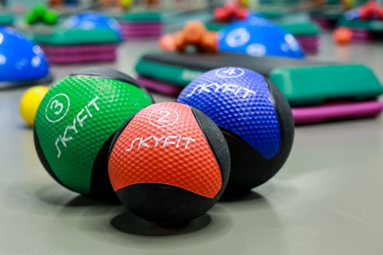 картинка Медицинский мяч SKYFIT, 3 кг SF-MB3k 