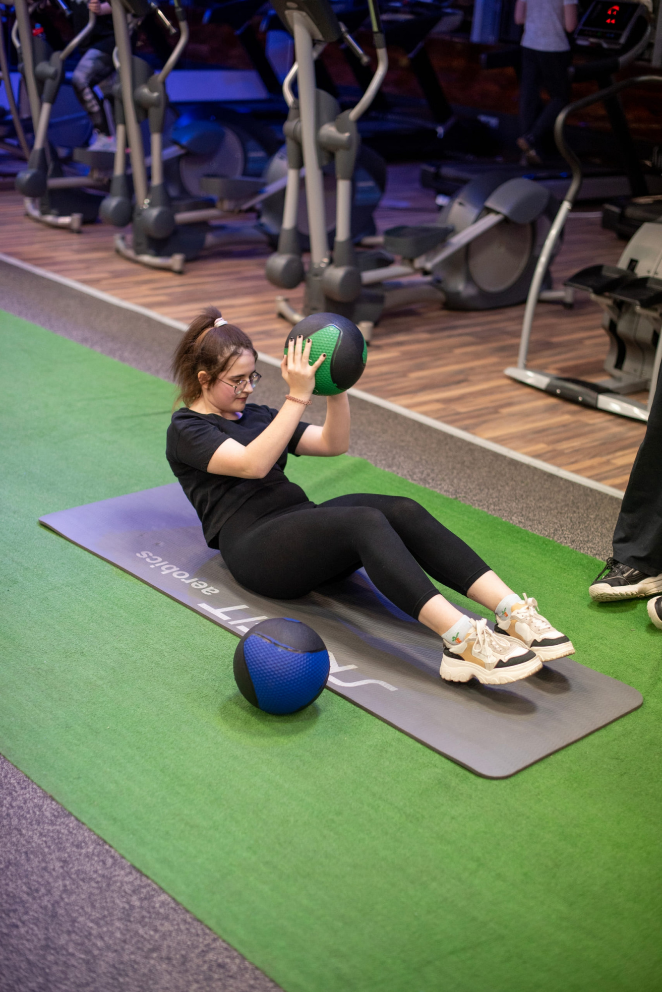 картинка Медицинский мяч SKYFIT, 1кг SF-MB1k 