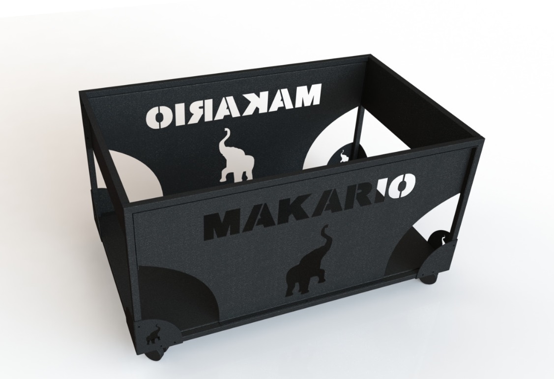 картинка Подставка для пилатес роликов на 15 шт. MAKARIO MA-CPT 