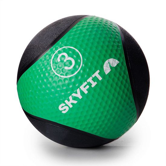 картинка SF-MB3k Медицинский мяч SKYFIT, 3 кг  - Увеличенное фото 