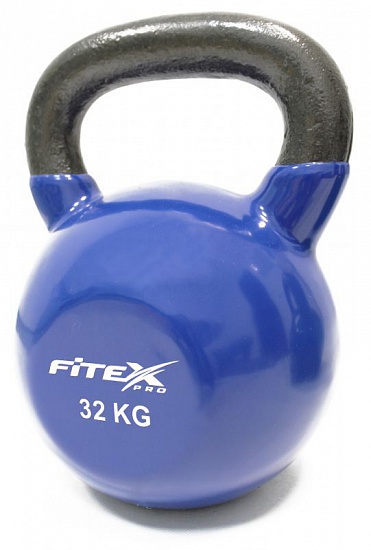 картинка Гиря в виниловой оболочке 32 кг FITEX PRO FTX2201-32  - Увеличенное фото 