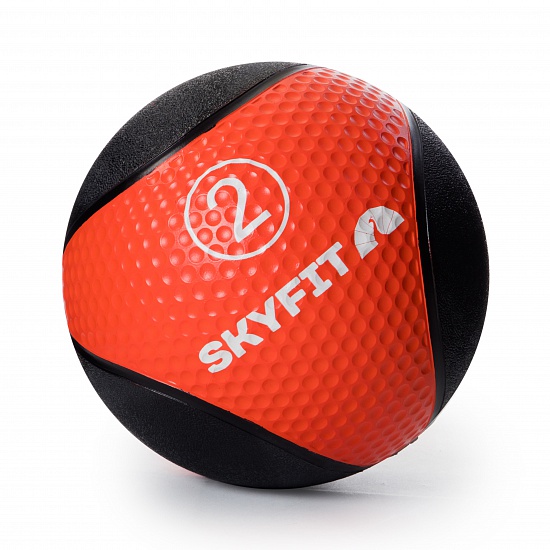 картинка Медицинский мяч SKYFIT, 2 кг SF-MB2k  - Увеличенное фото 