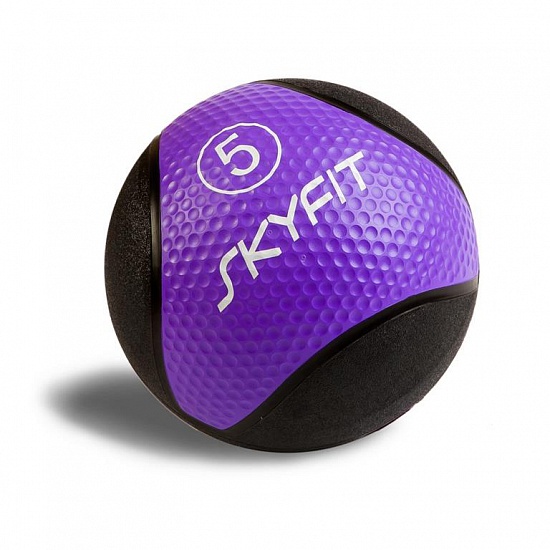 картинка SF-MB5k Медицинский мяч SKYFIT, 5 кг  - Увеличенное фото 